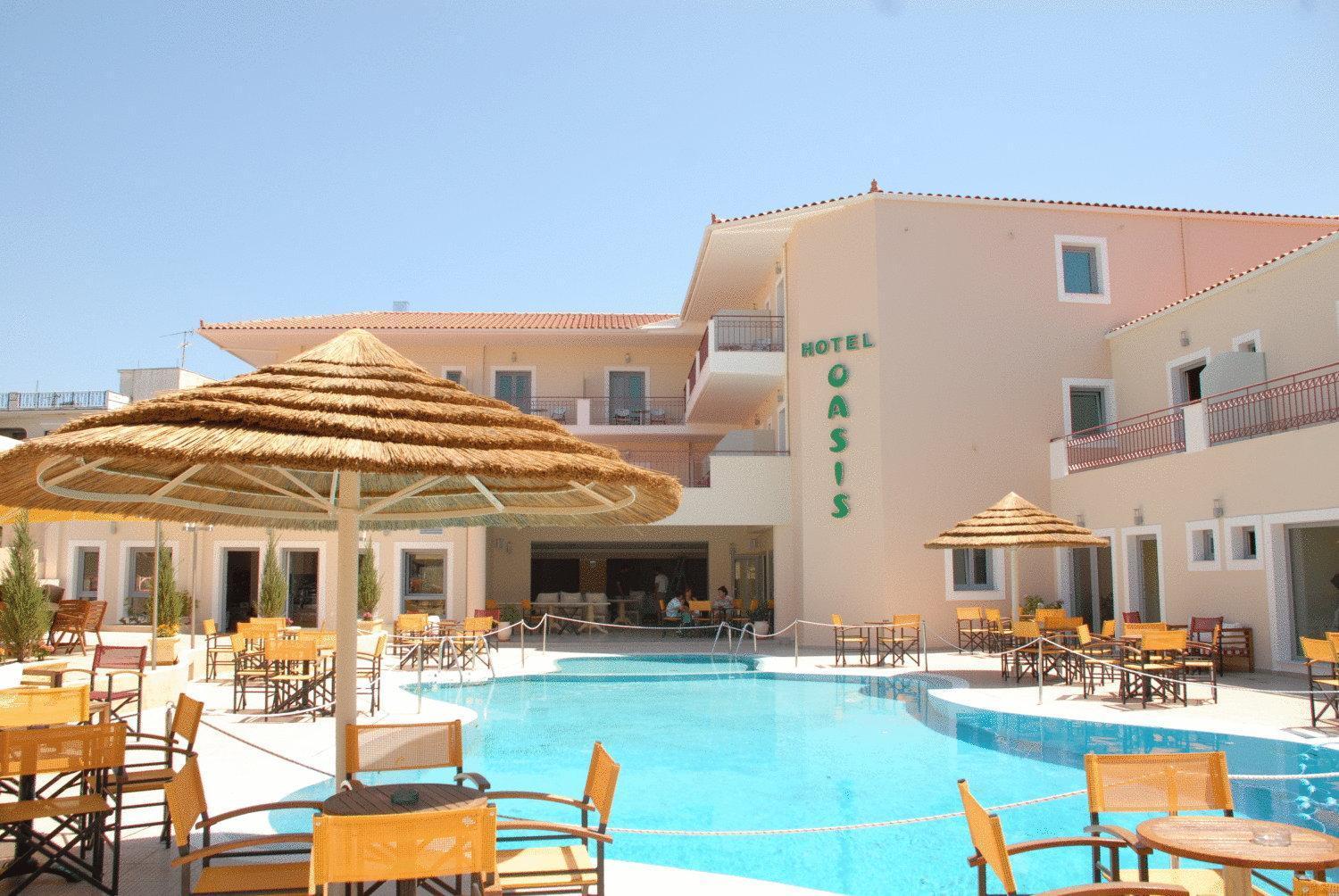 Oasis Hotel Skala  Bagian luar foto