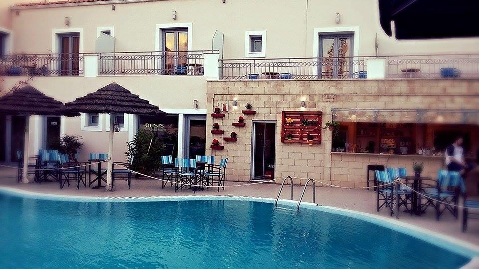Oasis Hotel Skala  Bagian luar foto