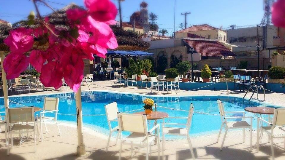 Oasis Hotel Skala  Bagian luar foto