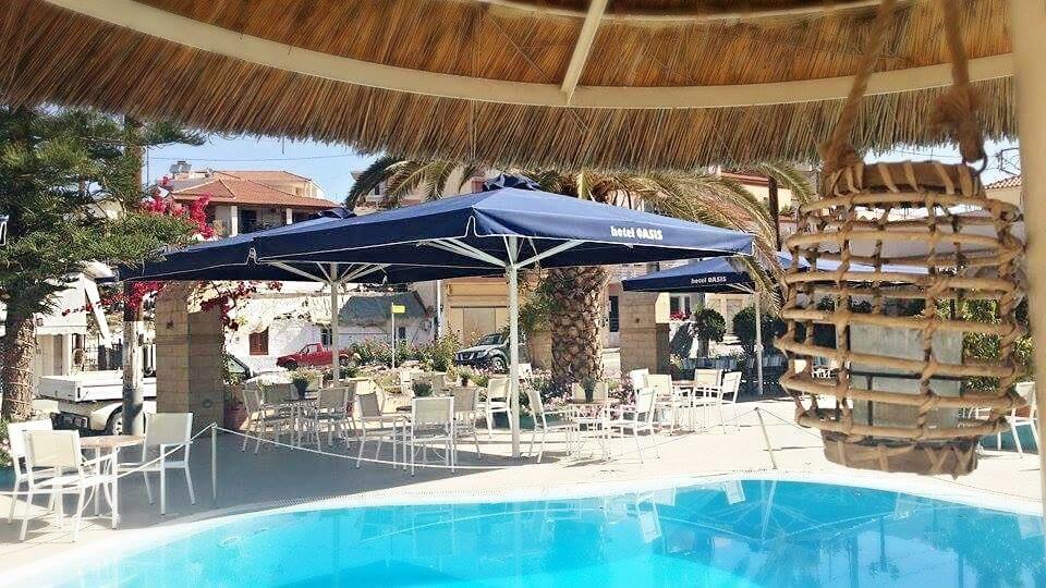 Oasis Hotel Skala  Bagian luar foto